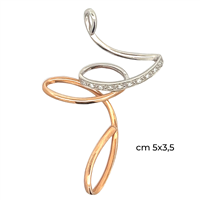 Colgante Comete Mujer in Oro Diamante 0.10 Ct GLB 676 - GLB 676